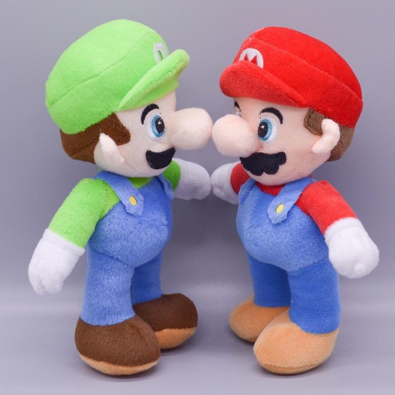 25cm Super Mario Bros Muñeca De Peluche Anime Periféricos Juego