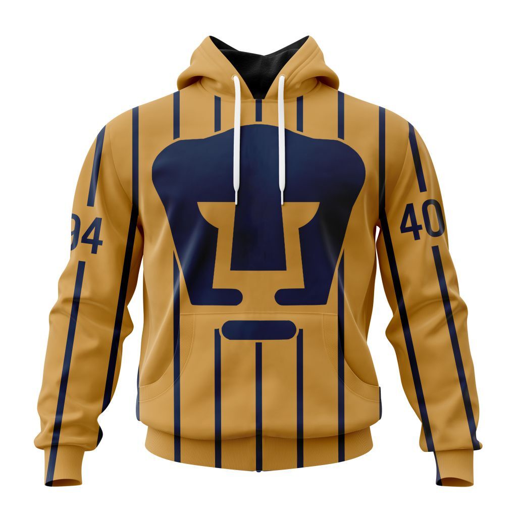 LIGA MX Pumas UNAM 1994 Tercer Kits Sudadera Con Capucha 3D