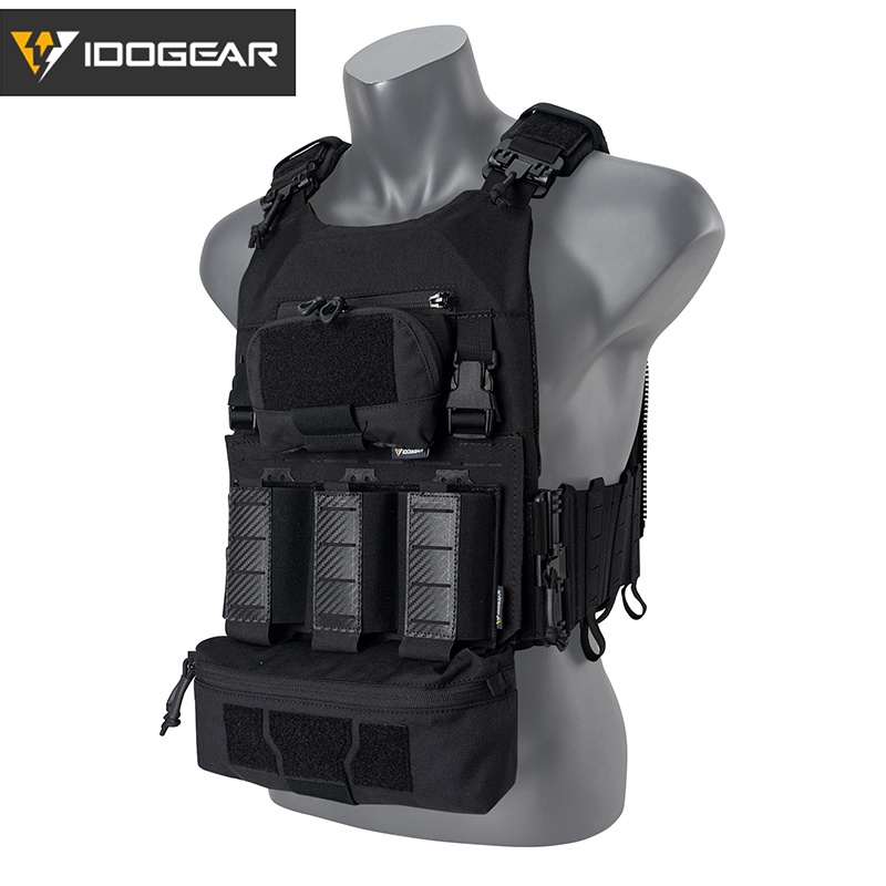 Tactical Vest Chaleco Tactico Black Mamba Idogear Toptacpro