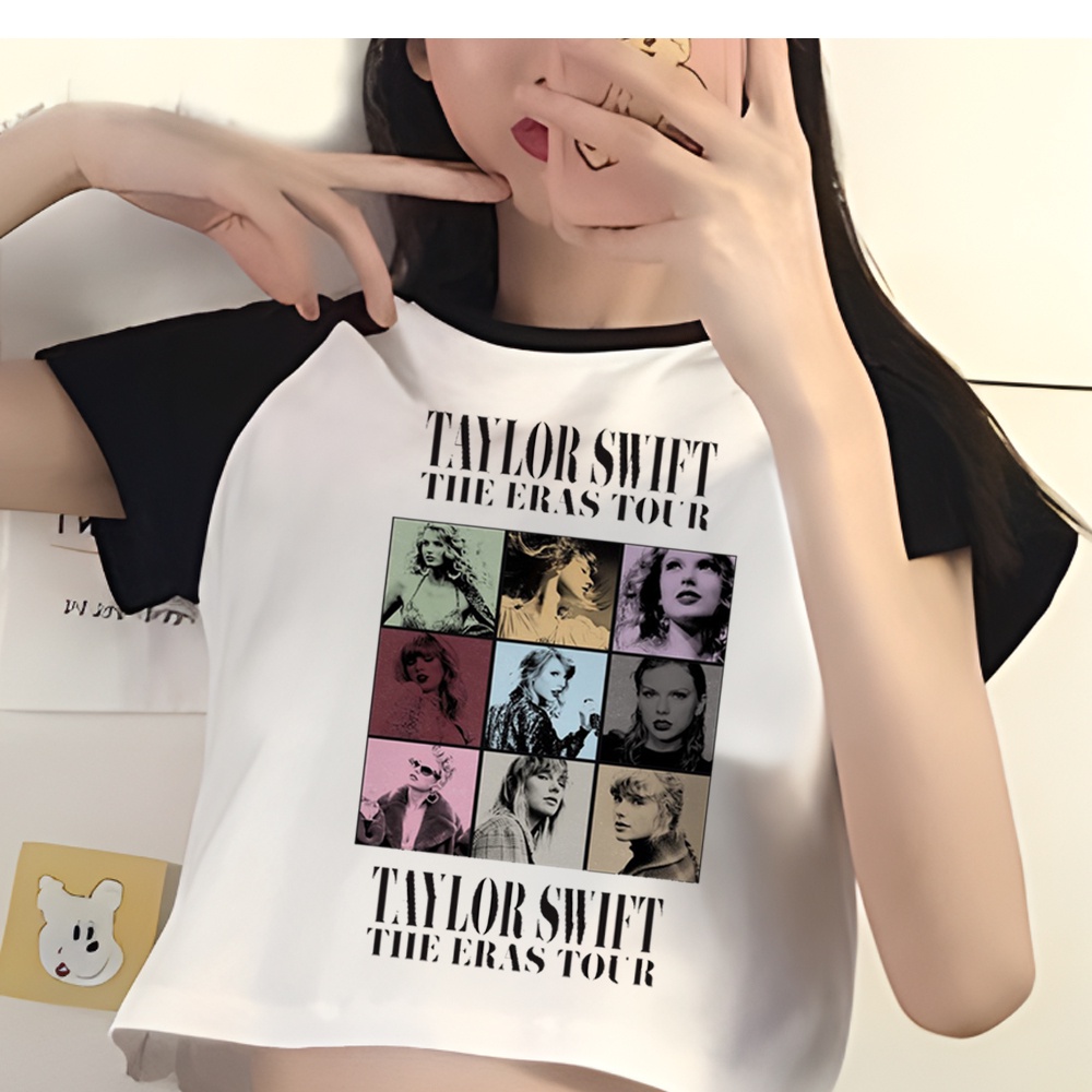 thumbnail image 1 of Taylor Swift Las Eras Tour trashy fairycore yk2 crop top Chica Hada grunge cyber y2k Recortado, 1 of 4