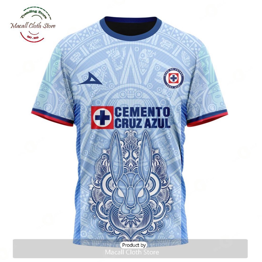 Camisa del cruz azul best sale para mujer