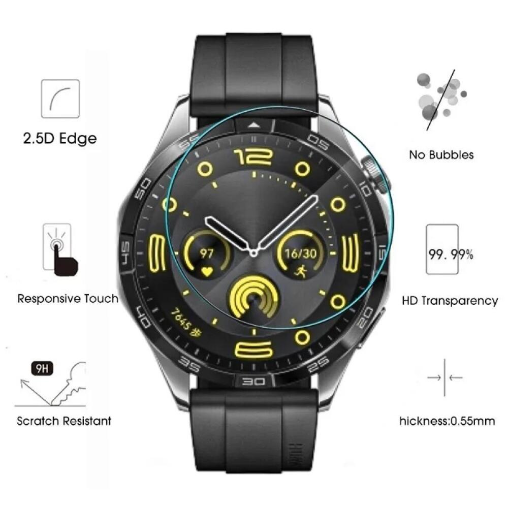 Protector de pantalla de reloj para Huawei Watch GT 4 Gt4, cubierta  protectora de 41mm y cobertura completa de 46mm, película de hidrogel  transparente a prueba de agua, 3 unidades - AliExpress