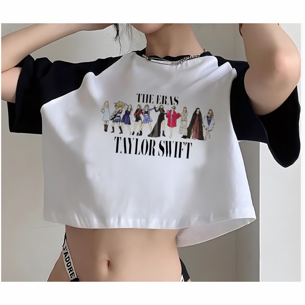 thumbnail image 1 of Taylor Swift Las Eras Tour trashy fairycore yk2 crop top Chica Hada grunge cyber y2k Recortado, 1 of 5