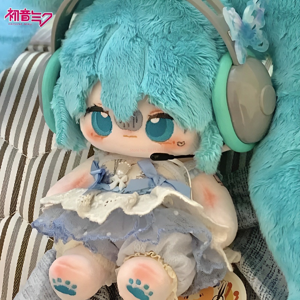 20cm Nuevo Miku Anime Figura Juguetes De Peluche Estilo Diy Cambio De Ropa  Kawaii Suave Decoración Colelction Chica Juguete Regalos | Shopee México