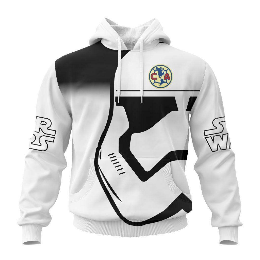 LIGA MX Club America Especial Star Wars Stormtrooper Diseno 3D Sudadera Con Capucha Shopee Mexico