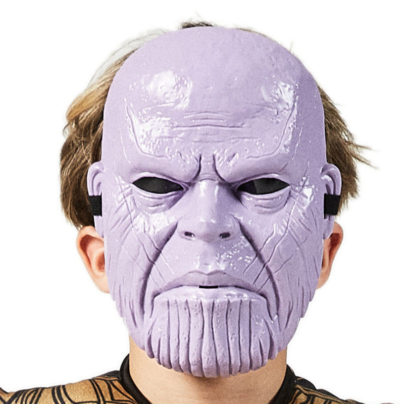 MEZCO TOYS Marvel Universe Statuetta Luminosa Thanos, Scala 1/12, 21 Cm, Multicolore, Collezione