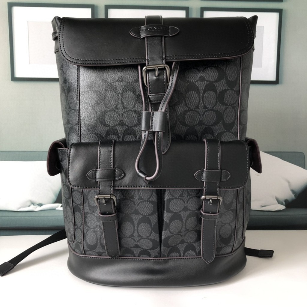 Mochila De Viaje Con Cordones Original COACH 50044 Para Hombre