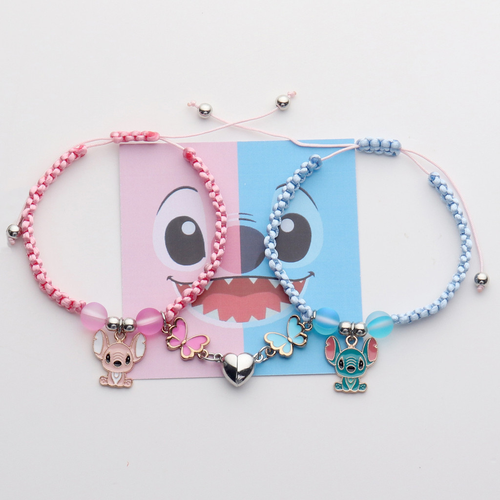 Unids/set Pulseras De Amistad De Puntada Para Parejas Mejores