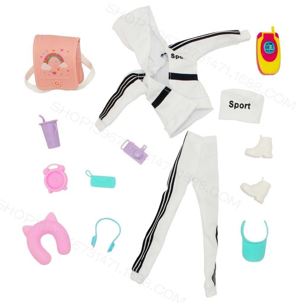 Puma Pack De Ropa De Barbie Ropa Barbie Trajes Y Accesorios Muñeca