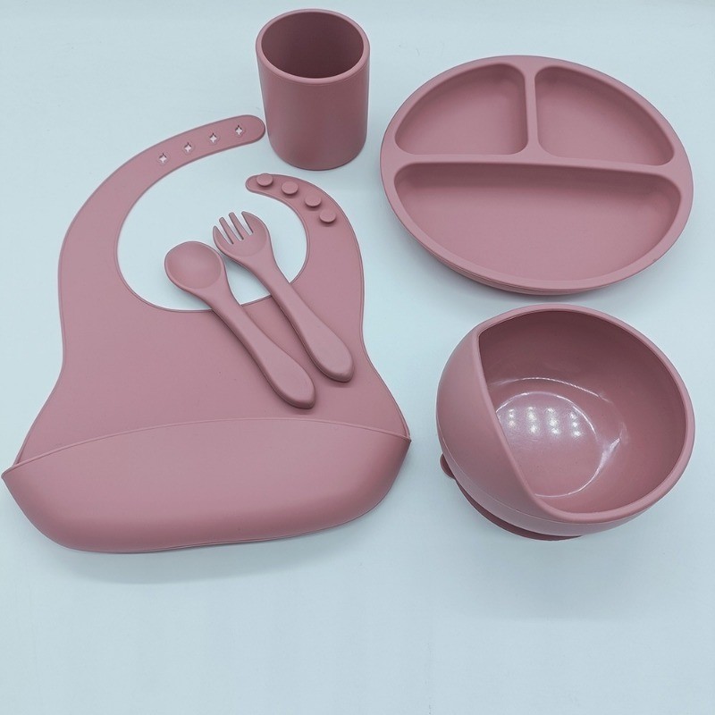 Gel Para Bebe CRAFTHROU 1 Pc Cuenco Vajilla Para Bebe Vajilla Para Bebu00e9 Lindos Platos Para Bebe Silicon, , large
