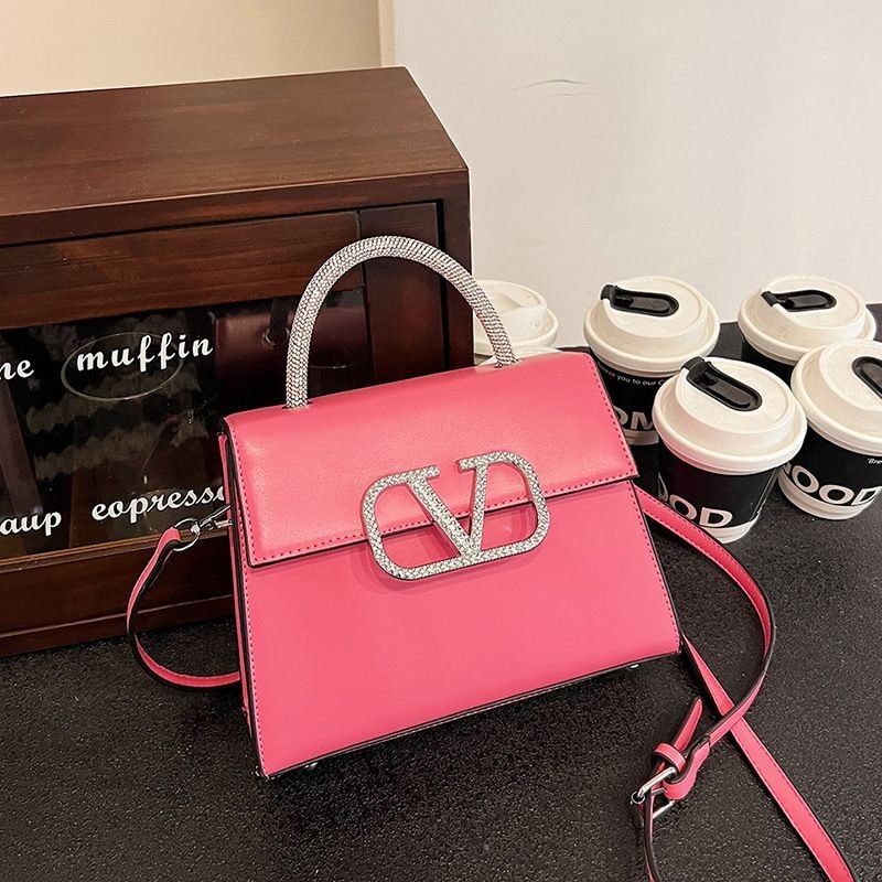 Valentino Bolsas De Las Mujeres 2024 Nueva Primavera Y Verano Popular Nicho Bolsos De Hombro Textura De Moda Versatil Wom