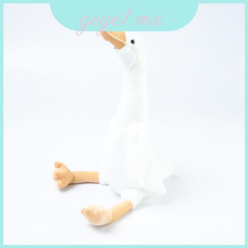 Peluche De Ganso Blanco De 25 Cm - Muñeco Suave Y Esponjoso, Almohada Decorativa Para Niños Y Adultos, Regalo De Cumpleaños