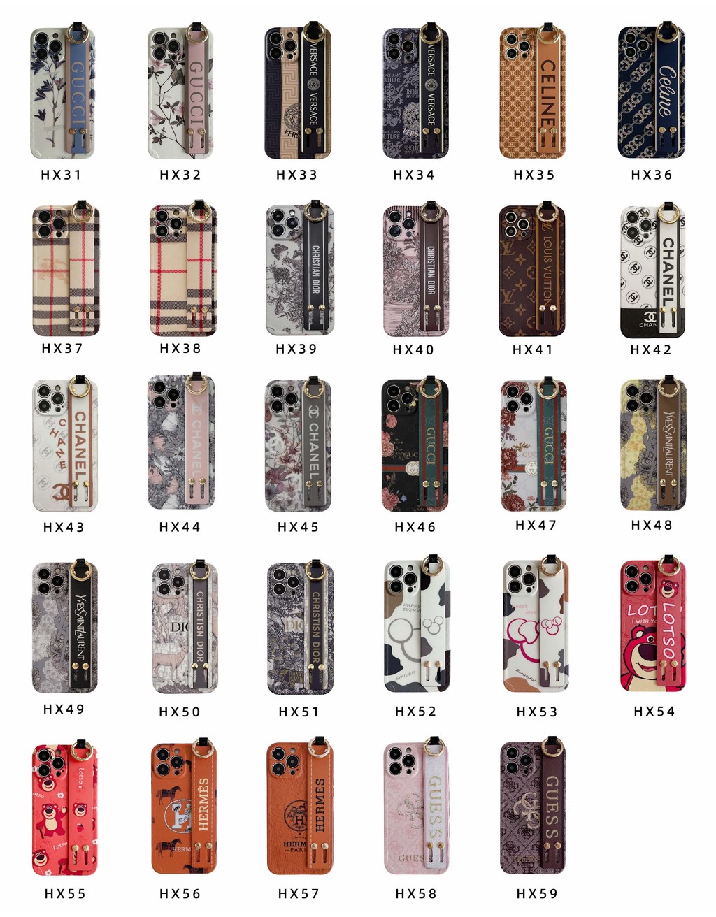 Marcas de Moda Funda De Teléfono Guess Para iPhone 16 15 14 13 12