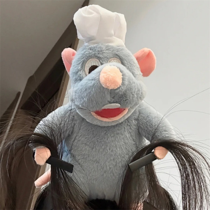 Diadema Remy Con Clip Y Diseño De Ratón – Elástica, Para Adultos Y Niños, Ideal Para Fiestas Y Cosplay En Azul