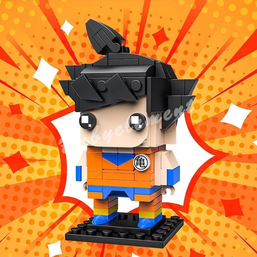 BrickHeadz Dragon Ball Bloques De Construcción Son Goku Vegeta IV