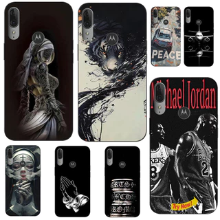 COVER per MOTOROLA MOTO E6 PLAY Custodia Trasparente Morbida Silicone