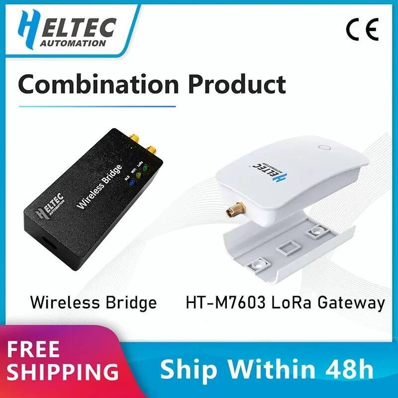 Heltec HT-M7603 LoRaWAN Router Ethernet WiFi Gateway Puente Inalámbrico ...