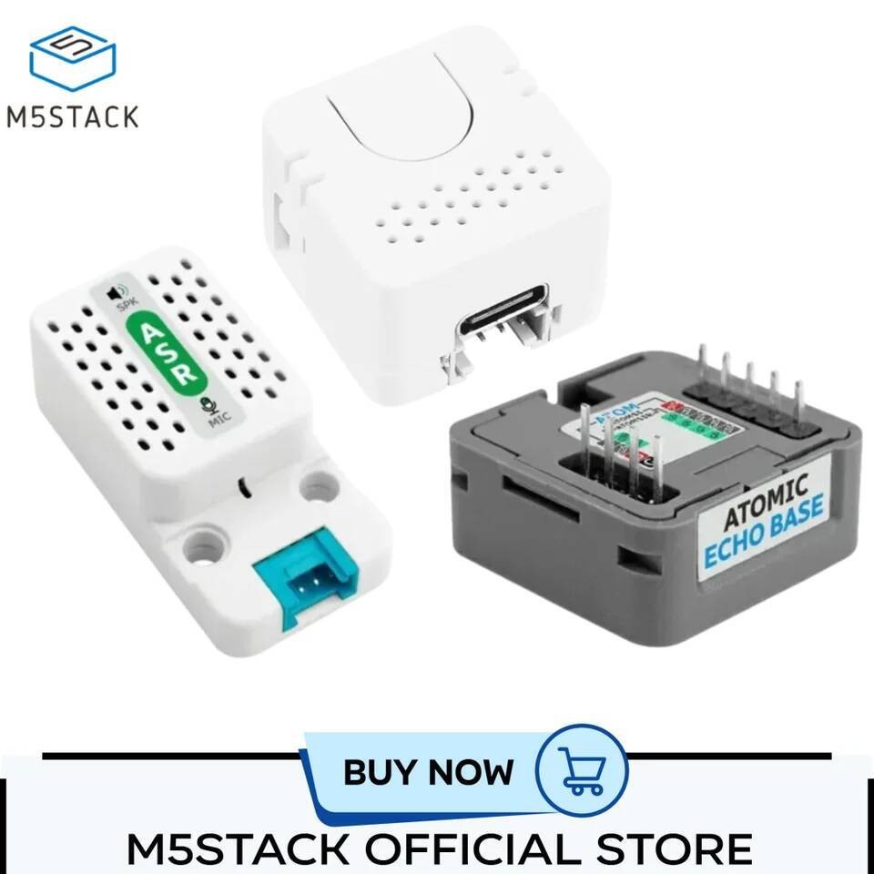 M5Stack Oficial ATOM Echo O Base ASR ESP32 Kit De Placa De Desarrollo ...