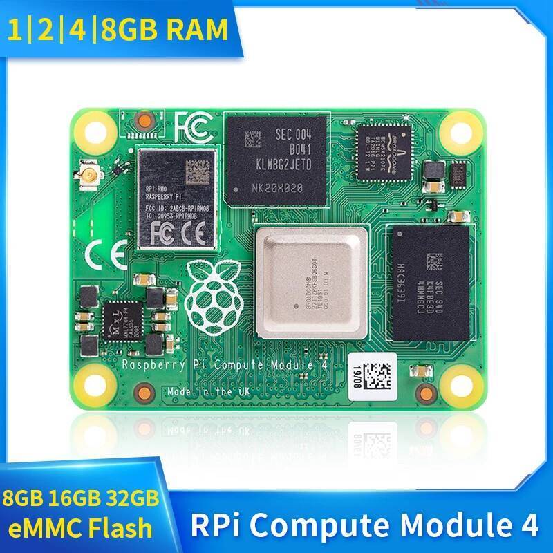 Módulo De Cálculo TA Raspberry Pi CM4 4 Núcleos Cortex-A72 Con Wifi Y ...