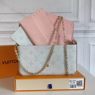 Bolsa De Huevo De Dinosaurio Louis Vuitton Monogram Con Caja