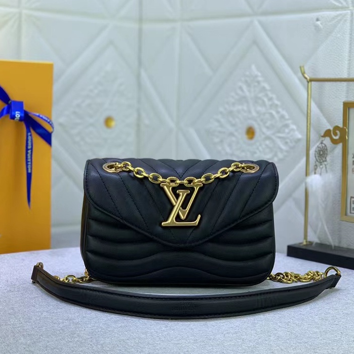 Original genuino Louis Vuitton LV versátil para mujer nueva cadena de  diamantes pequeña bolsa cuadrada elegante nicho bolso de hombro