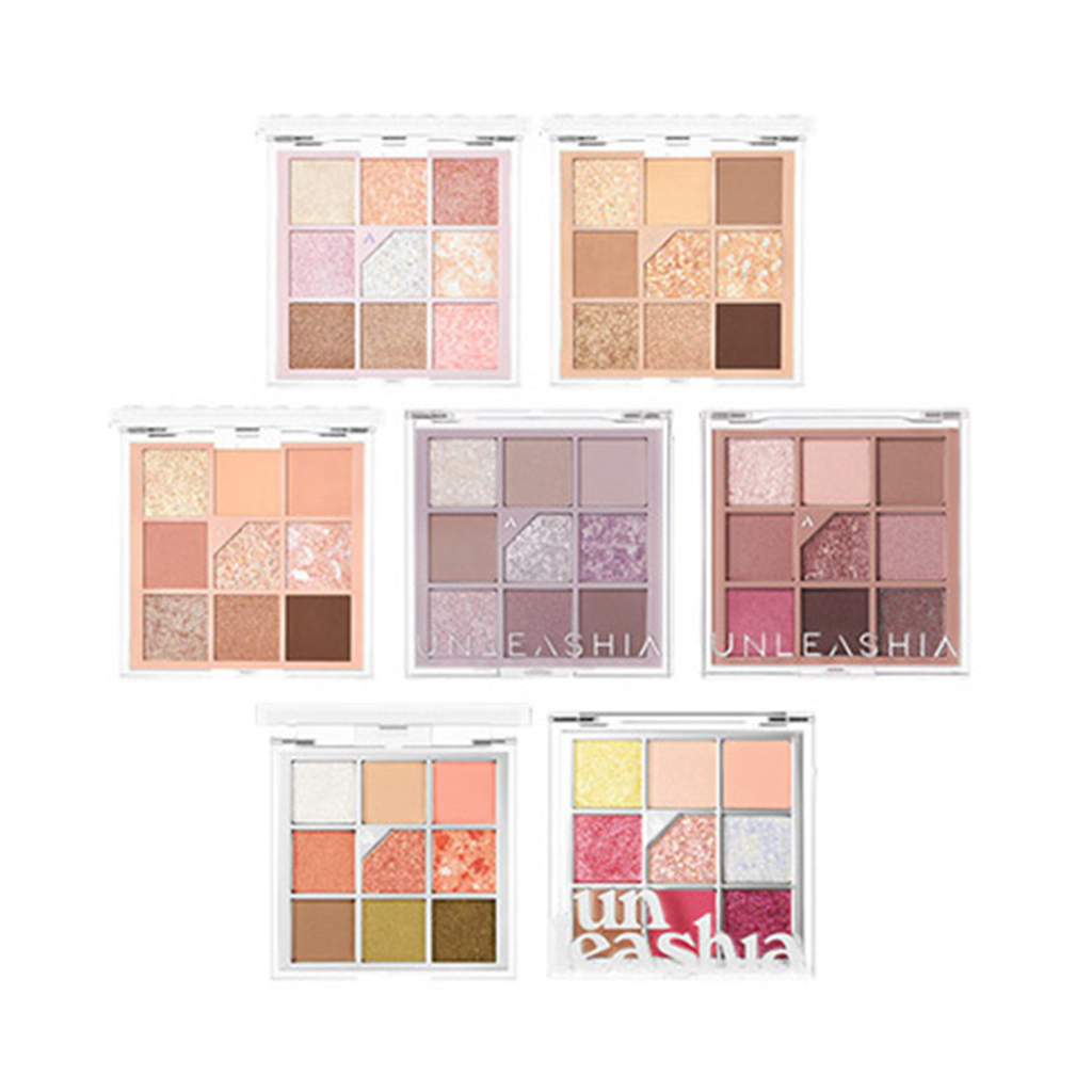 Paleta De Ojos unleashia glitterpedia 7colors Eye Palette Sombras De Brillo Vegano Paleta De