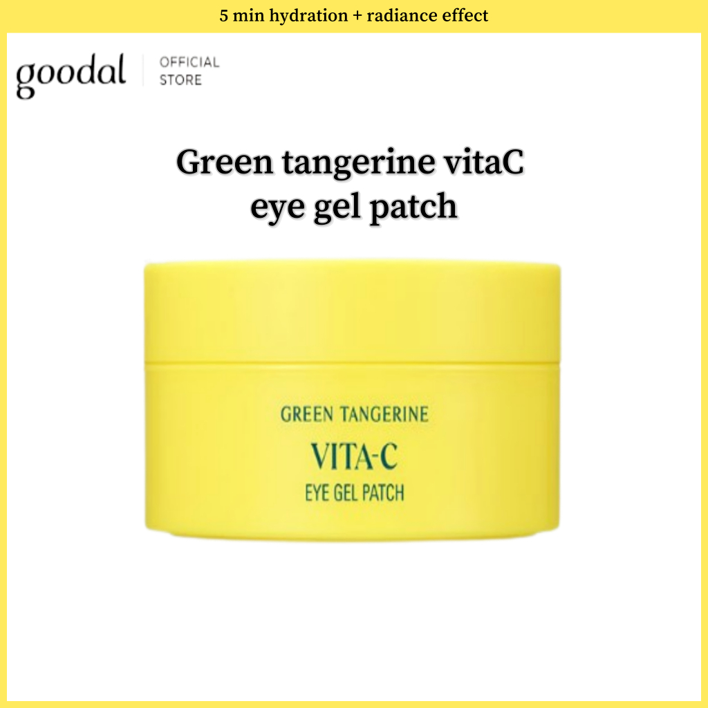 GOODAL Green Tangerine Vita C Moisture Eye Patch 60 Hojas Shopee México