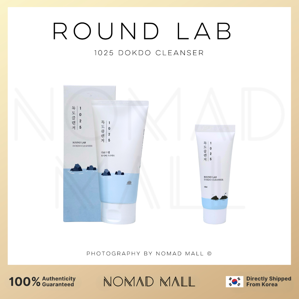 [ROUND LAB] RoundLab 1025 Dokdo Cleanser 40ml | 150ml | 250ml | Shopee ...