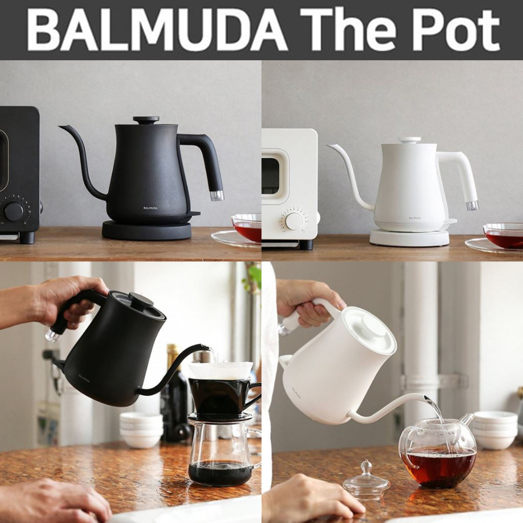 Balmuda The Pot Kettle Acero Inoxidable 0,6l Capacidad Indicador De