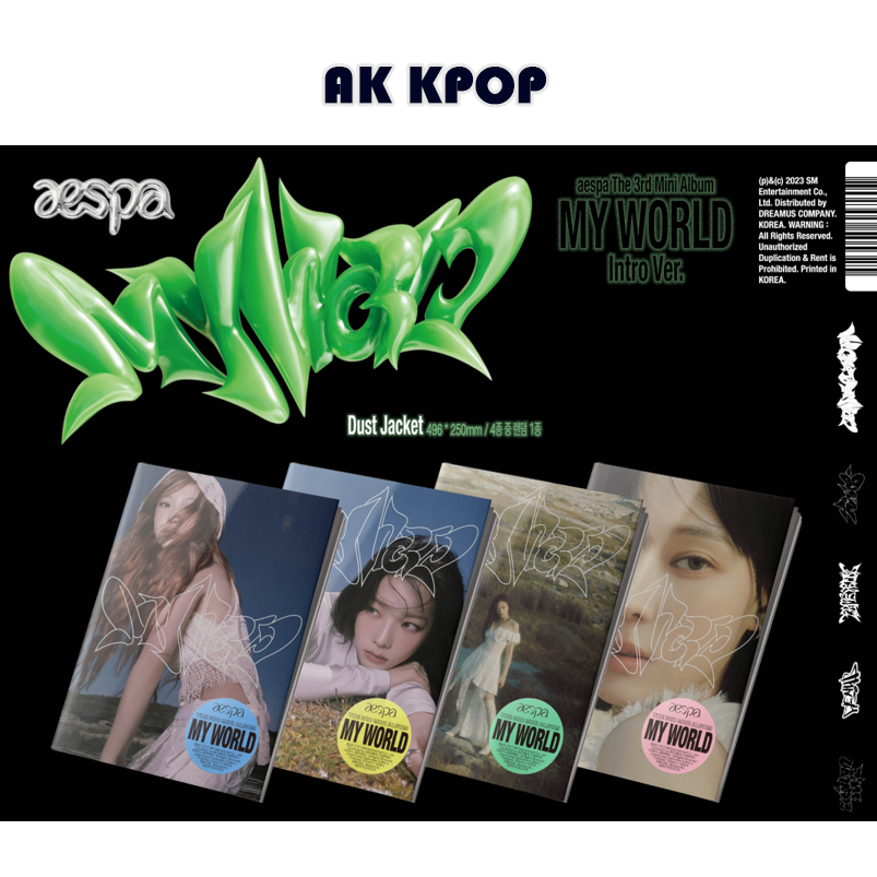 Aespa The 3rd Mini Album My World Intro Ver Shopee México