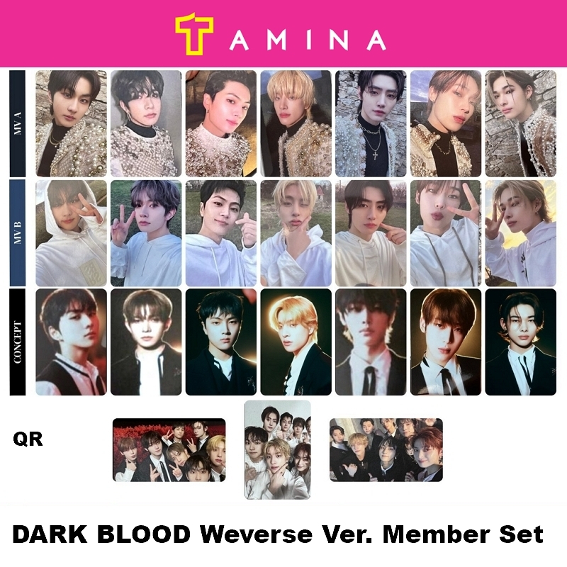 ENHYPEN DARK BLOOD Weverse Version Album (Member Set) | Shopee México