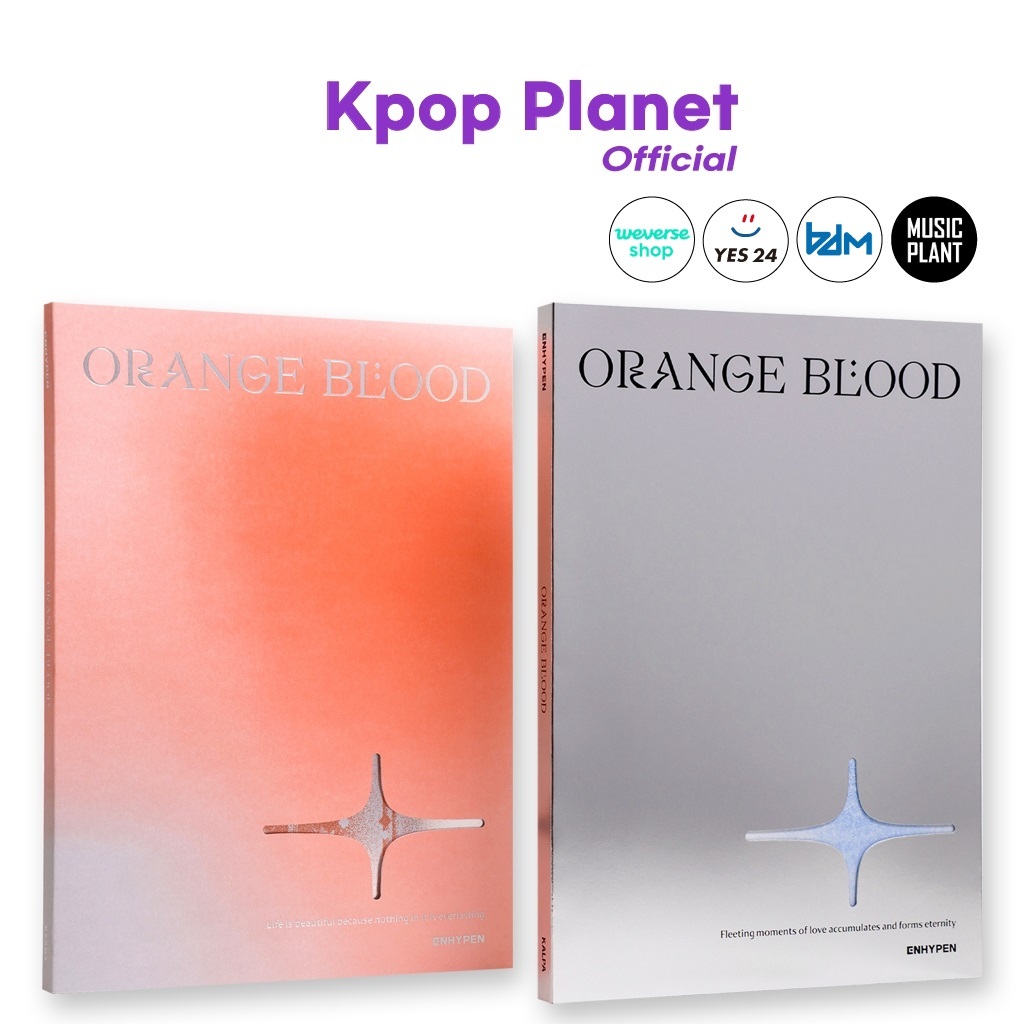 Weverse POB)ENHYPEN - ORANGE BLOOD 5th Mini Album