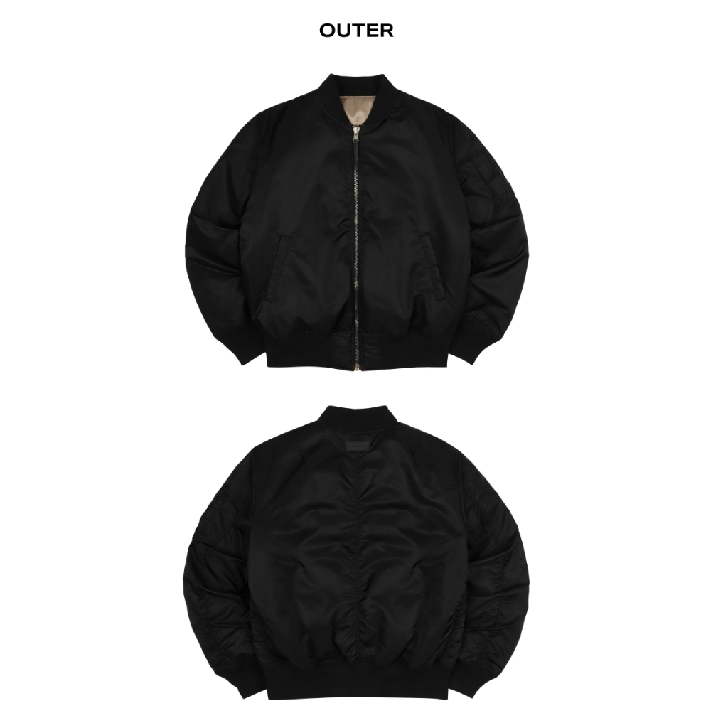 1st PO) BTS Jung Kook Golden Oversized Bomber Jacket