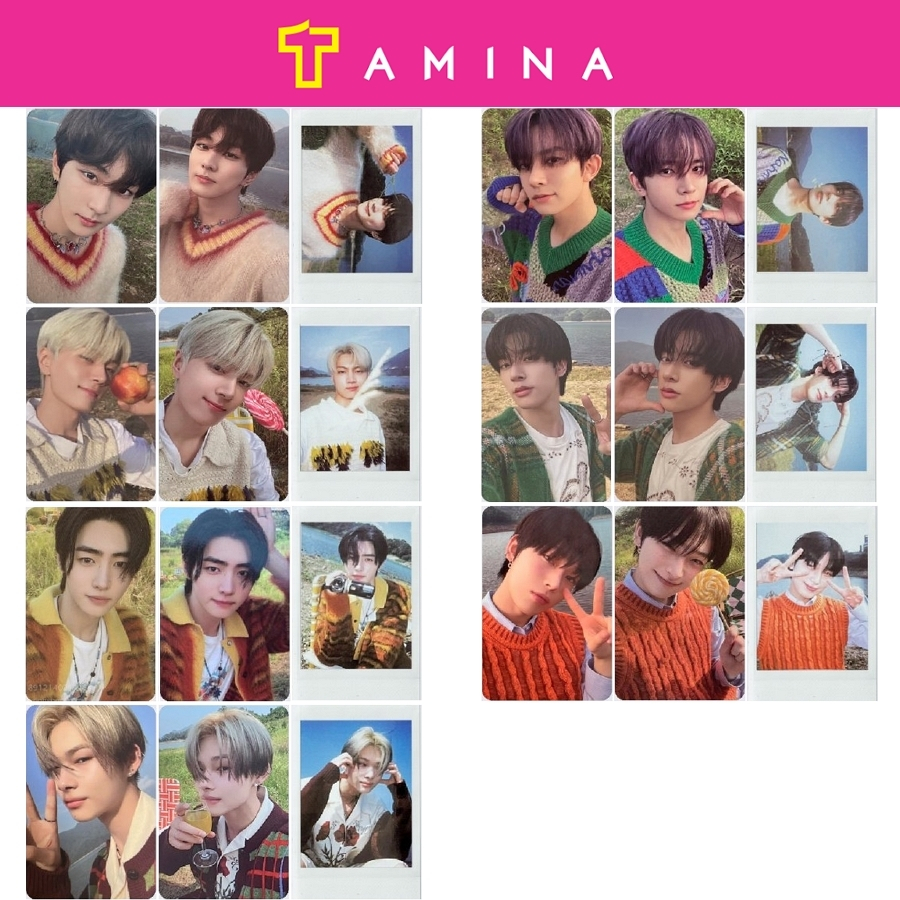 Enhypen Merch ENHYPEN Photocard Set - 55PCS Lomo Cards (Orange