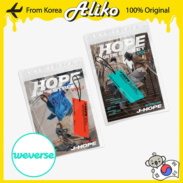 thumbnail image 1 of j-hope (BTS) 'HOPE ON THE STREET VOL.1' (Photobook Ver.), 1 of 4