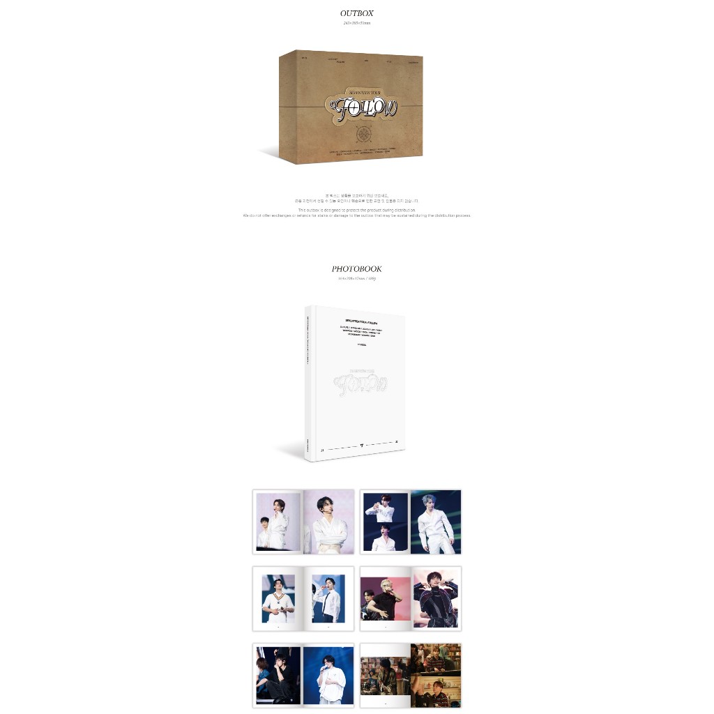SEVENTEEN - TOUR [ FOLLOW ] TO SEOUL DIGITAL CODE | Shopee México