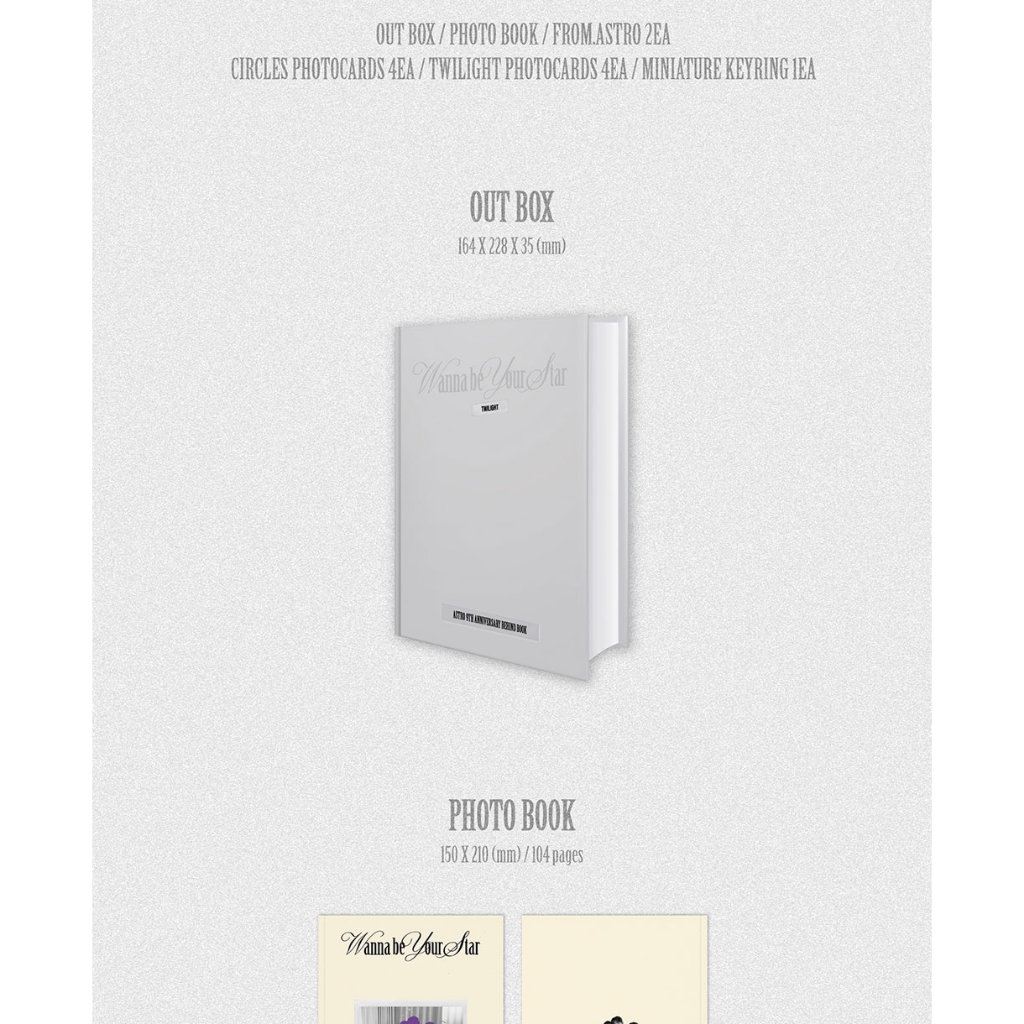 POB] ASTRO [Wanna be your Star Twilight] 9TH ANNIVERSARY BEHIND