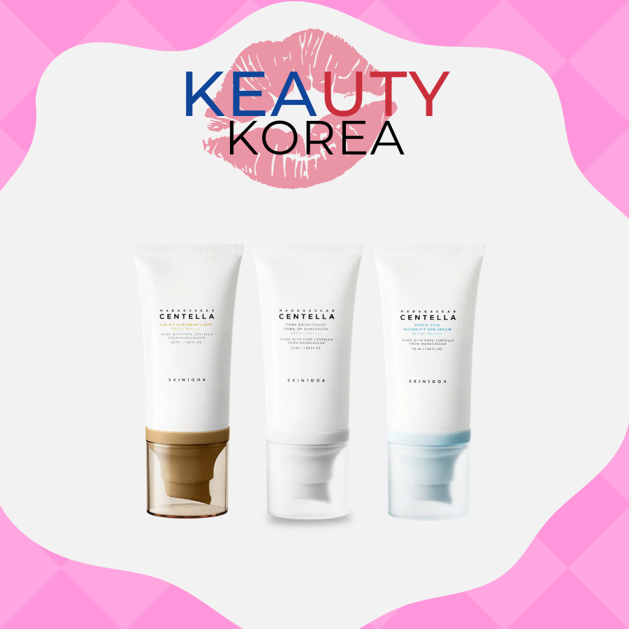 SKIN1004 Madagascar Centella Air-Fit Suncream Light/Hyalu-Cica Water ...