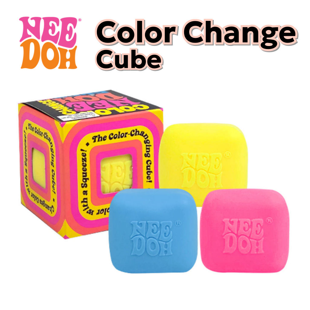 NeeDoh Color Change Cube [Korea Direct] - Squishy Antiestrés / Fidget ...