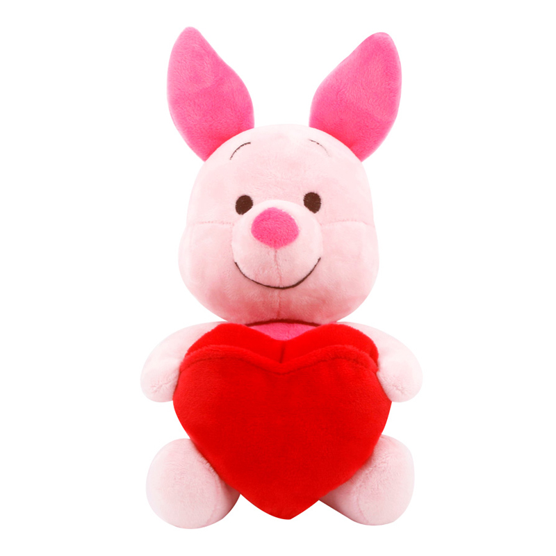 25cm Disney Winnie the Pooh Piglet Corazón Bolsillo Pijama Peluche