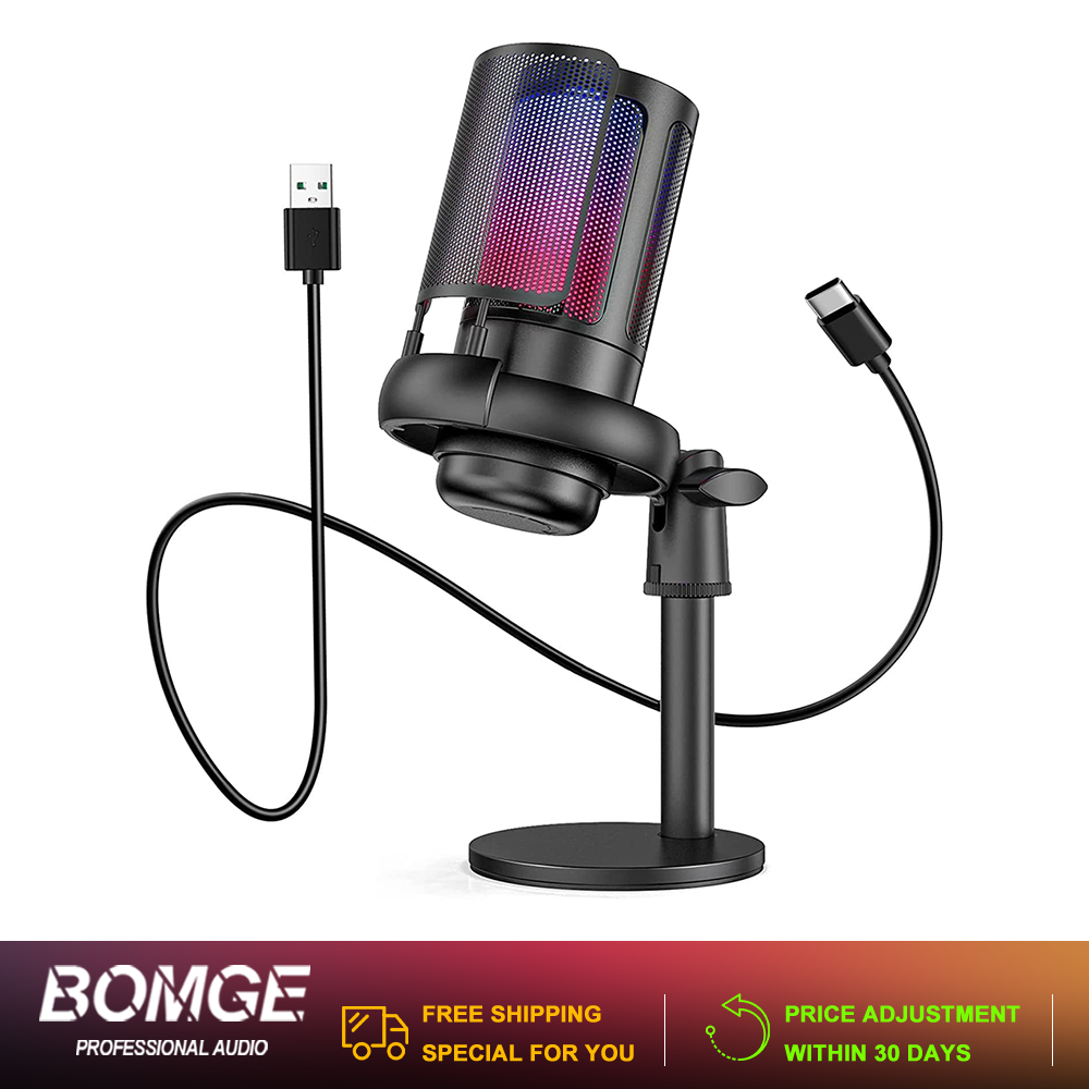 El micrófono BOMGE ME6S es compatible con PS4/PS5/Mac, cuenta con ...
