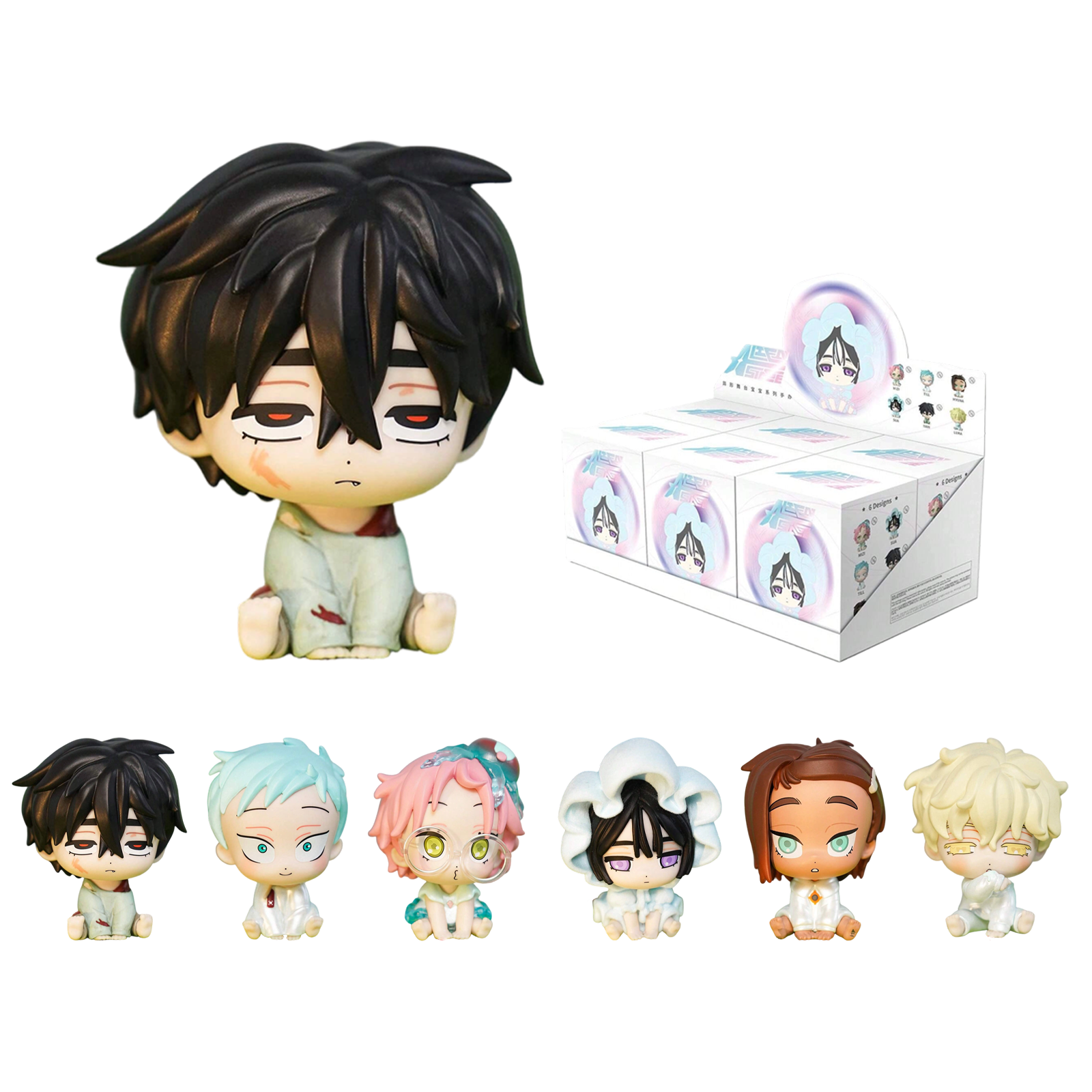 Figuras de Acción de la Serie Caja Ciega Alien Stage - Mini Estatuas de ...