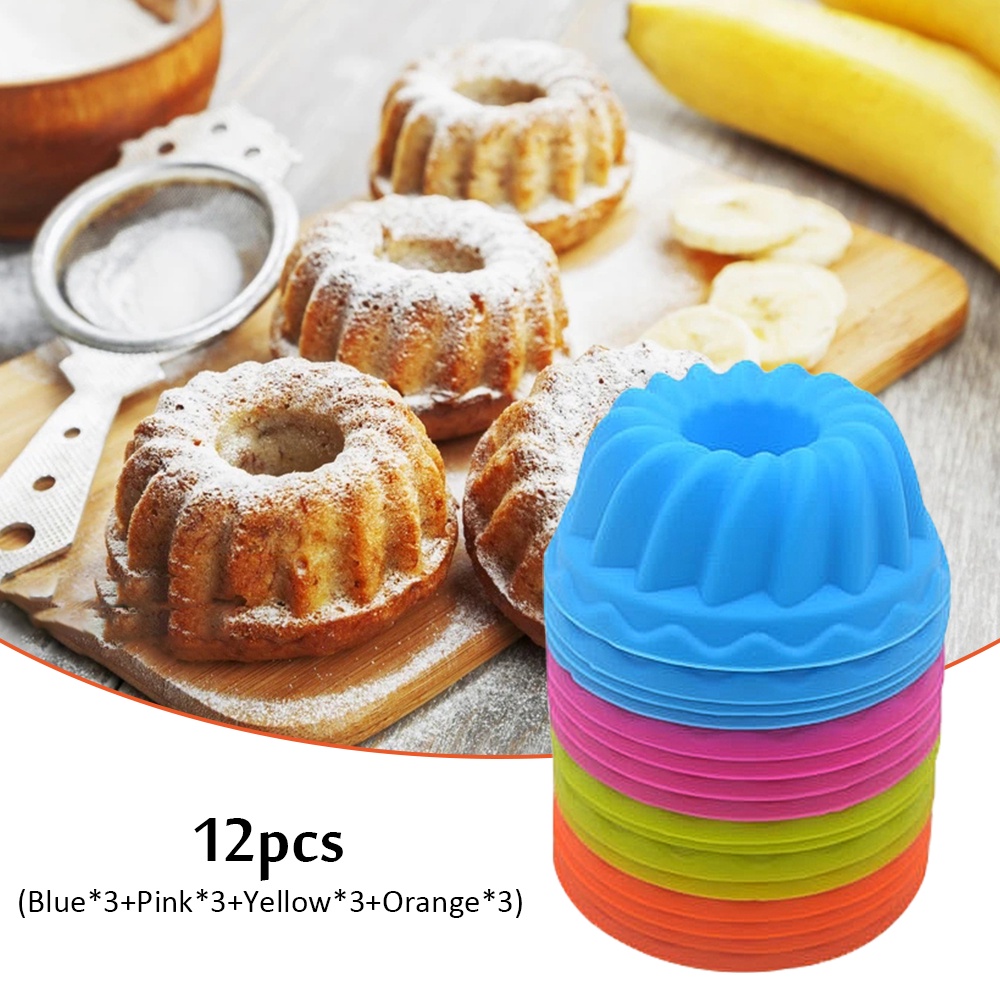 Moldes Mini Pastel Choco Flan Gelatina Aluminio 5pzs De 8 Cm