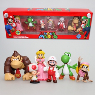  Mario Bros Luigi, Mario and Toad - Juego de 3 peluches de 7  pulgadas : Juguetes y Juegos
