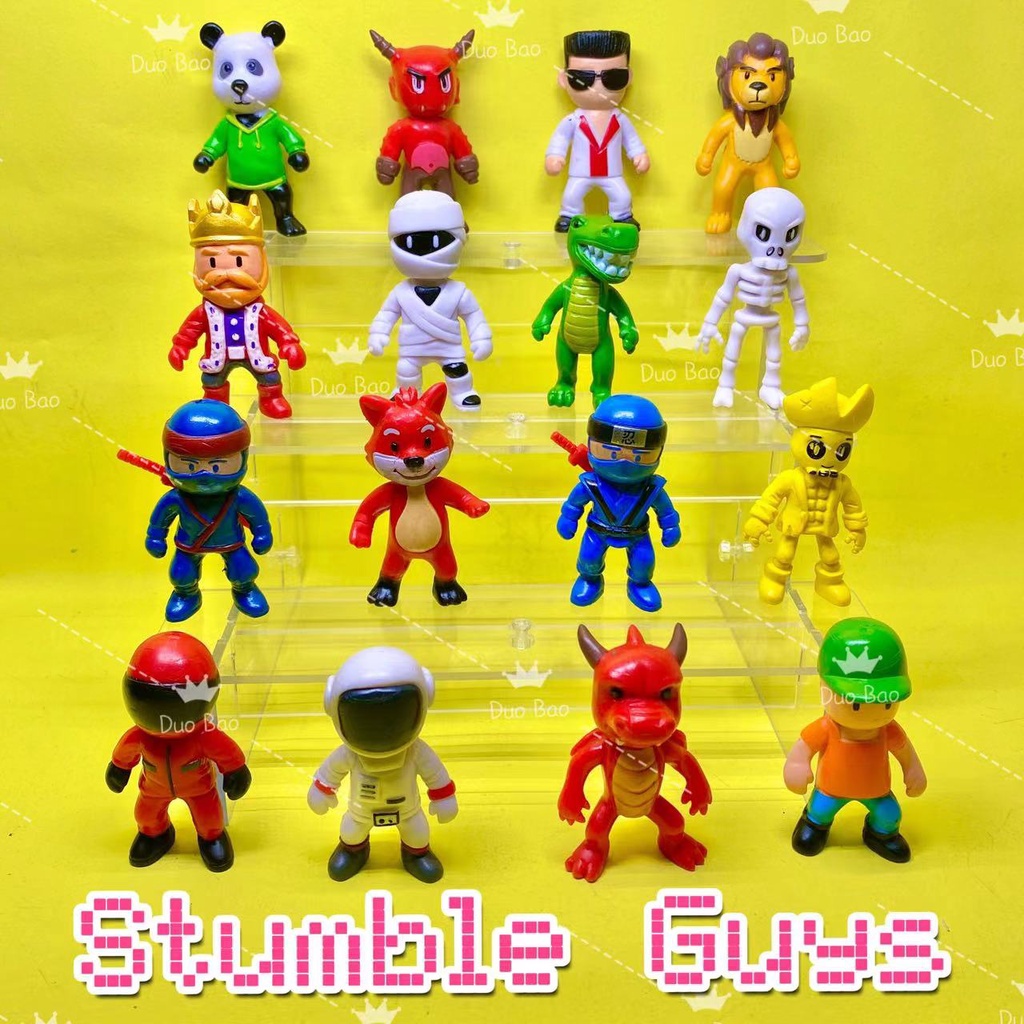Juguetes De Figura Falling Guys 16 Stumble Juego De Juguete Para Niños