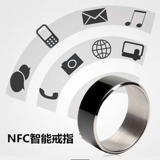 Comprar Anillo Digital para dedo con conexión portátil, anillo de dedo NFC  de acero inoxidable para hombres con teléfono Android