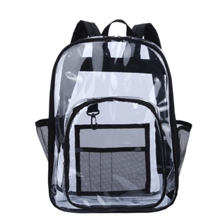 Mochilas Impermeables Transparentes De PVC Para Mujeres/Hombres/Bolsos  Escolares De Holograma Para Adolescentes