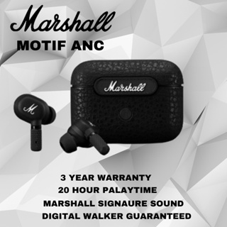 Auriculares Bluetooth Marshall Motif Anc Color Negro